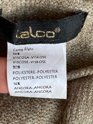 Vestido Talco 14% angora