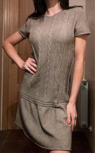 Vestido Talco 14% angora