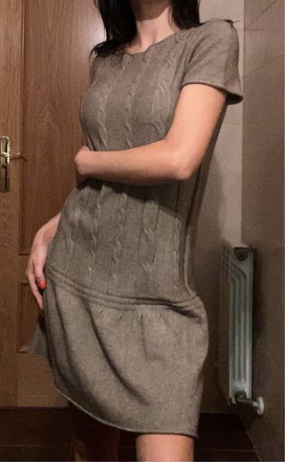 Vestido Talco 14% angora