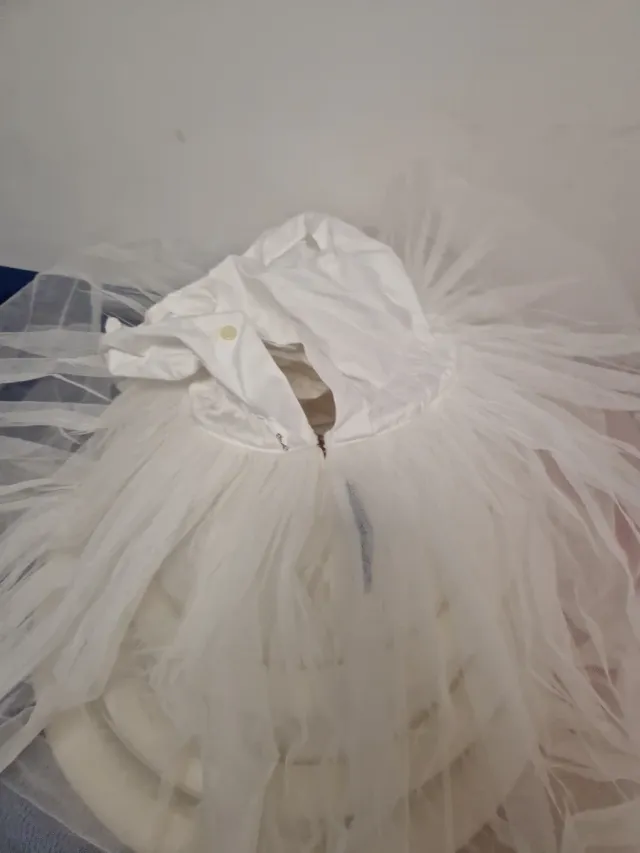 Can can blanco talla única,alçaor original