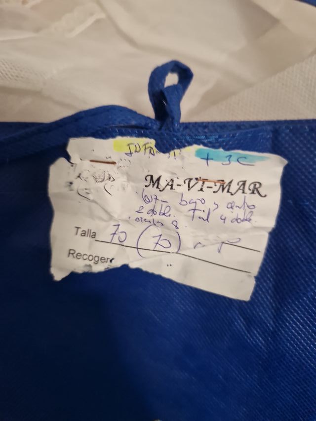 Can can blanco talla única,alçaor original