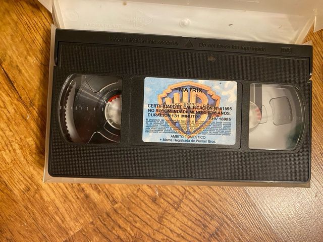 Matrix VHS Coleccionista Español