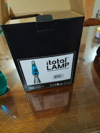 Lampada lava verde