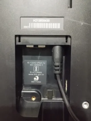 Pantalla Táctil Elo Touch Negra