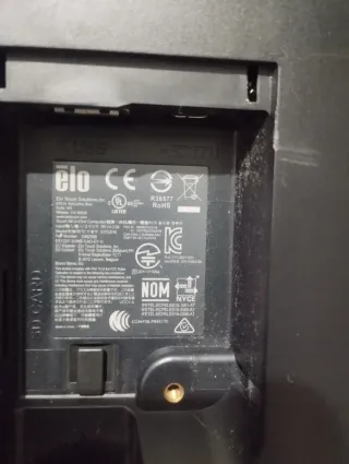 Pantalla Táctil Elo Touch Negra