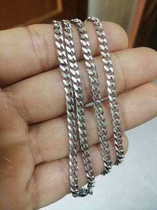 Cadena Acero Inoxidable nueva