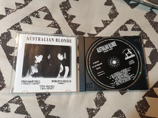 Australian Blonde - Pizza Pop CD