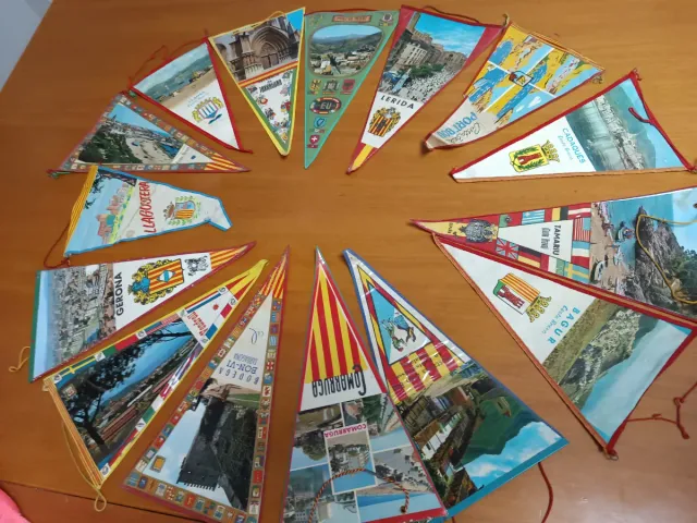 Banderines antiguos Catalunya