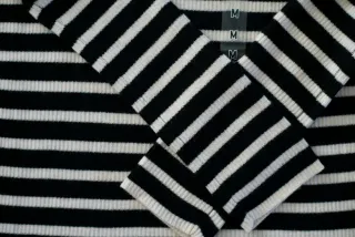 Jersey Lana Merino Uniqlo Rayas M Mujer