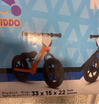 Bicicletta senza pedali Kriddo per bambini