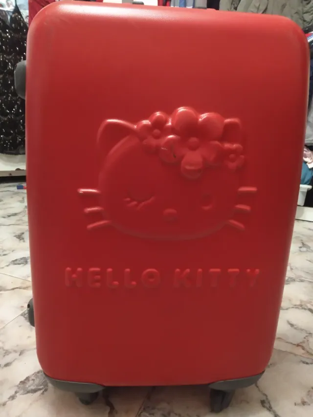 Maleta Hello Kitty Roja