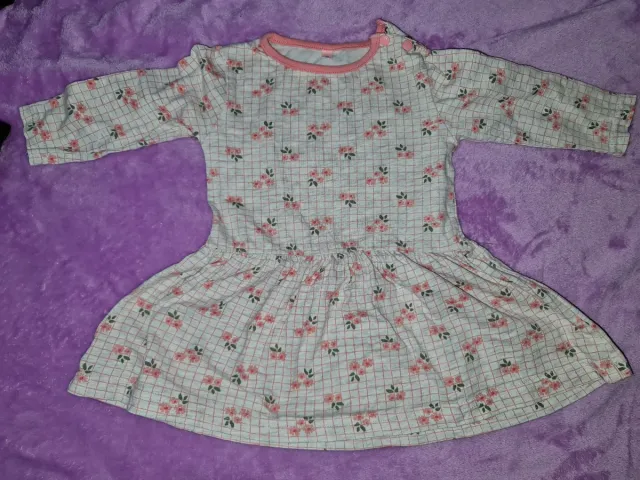 Vestido bebé 6- 9 meses, floral