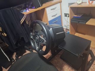 Asiento con volante y pedales para PC/PS4/PS5