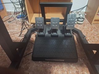 Asiento con volante y pedales para PC/PS4/PS5