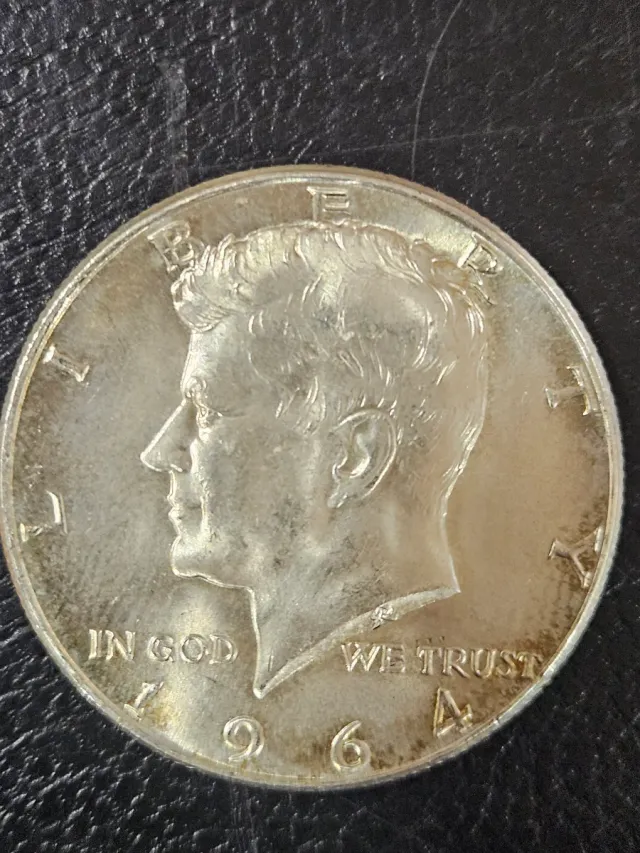 Moneda Plata USA Kennedy 1964