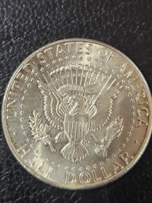 Moneda Plata USA Kennedy 1964