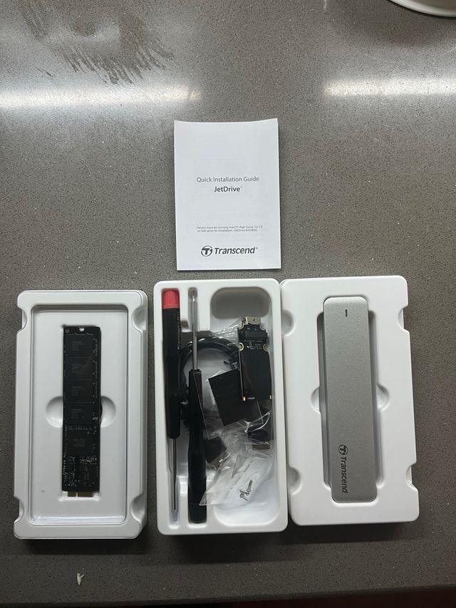 SSD Transcend JetDrive 500 240GB MacBook Air