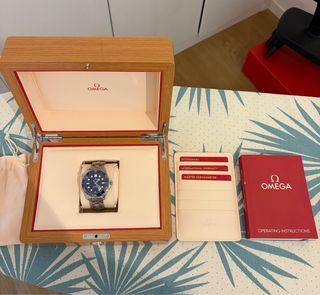 Omega Seamaster Diver 300m Azul