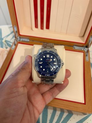 Omega Seamaster Diver 300m Azul