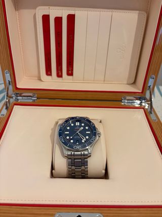Omega Seamaster Diver 300m Azul
