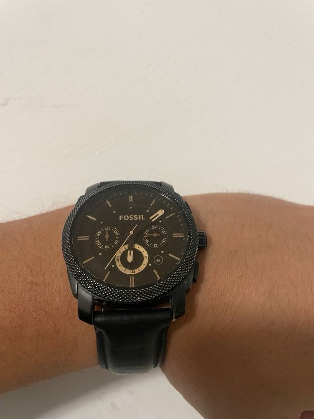 Reloj Fossil FS4656 Negro y Dorado