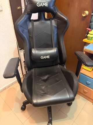 Silla Gaming Negra GAME