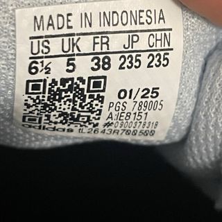 Adidas Scarpe Donna Taglia 38 Blu Argento