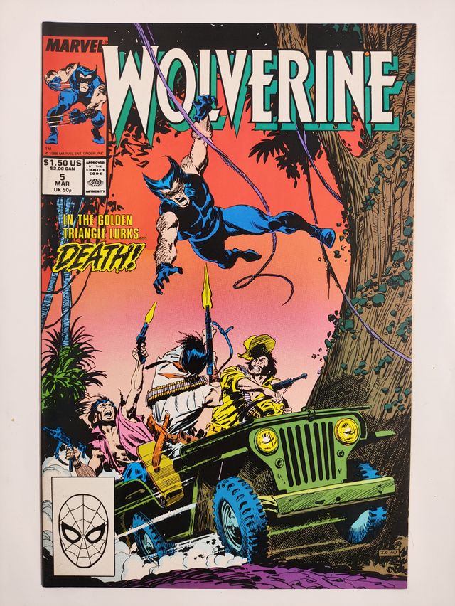 Wolverine 5 – John Buscema – Marvel Comics USA 198