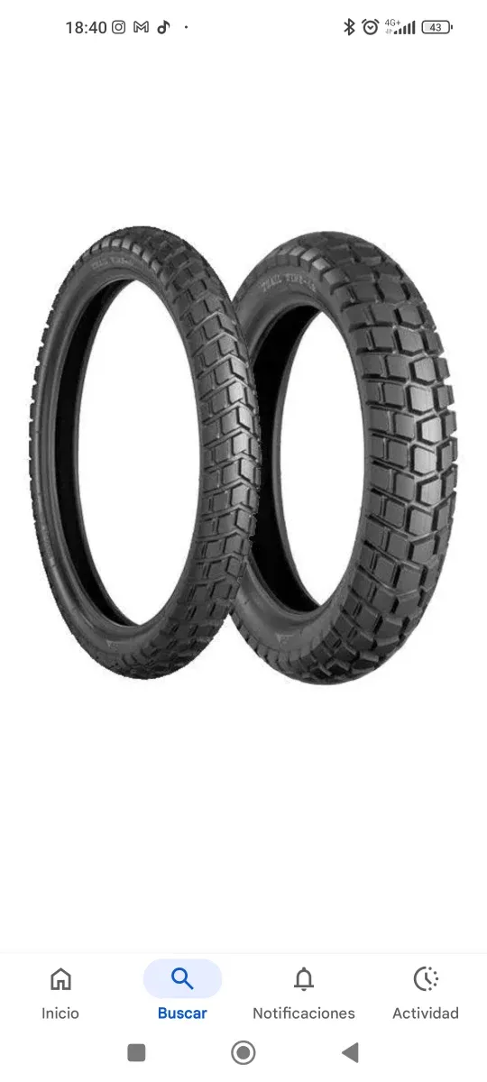 2 ruedas Bridgestone Trail wing