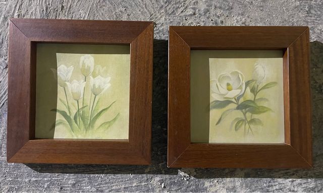 2 Cuadros Flores