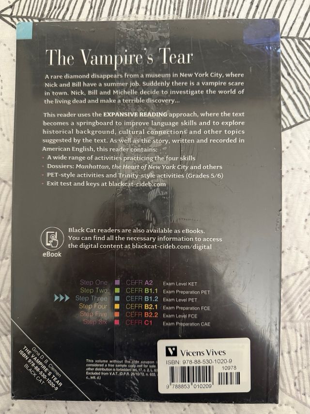 Vampire's Tear+cd (Reading & Training)