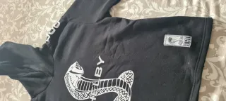 Sudadera Bershka Negra con Capucha