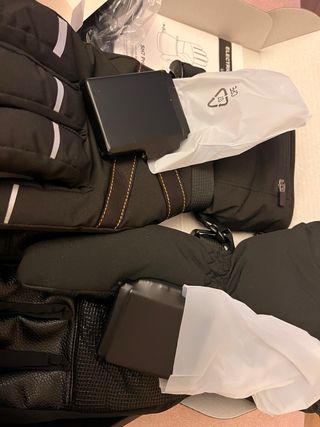 Guantes calefactables táctiles hombre