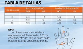 Guantes calefactables táctiles hombre