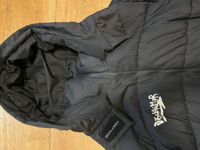 Giacca invernale Disclaimer nera