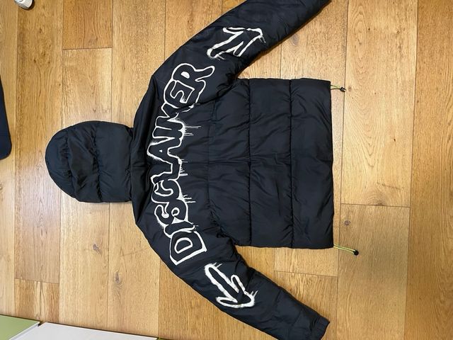 Giacca invernale Disclaimer nera