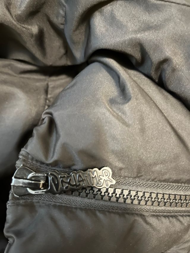 Giacca invernale Disclaimer nera