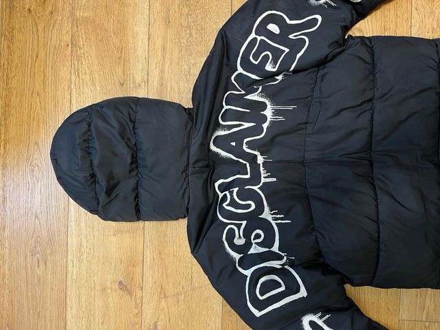 Giacca invernale Disclaimer nera