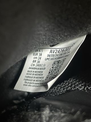 Nike Scarpe Alte Nere Tg 38