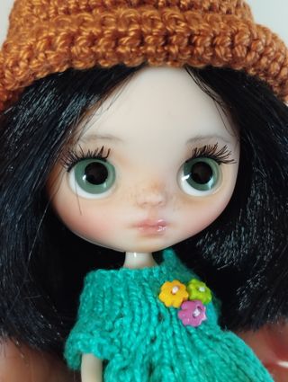 Muñeca Petite Blythe Artística Personalizada