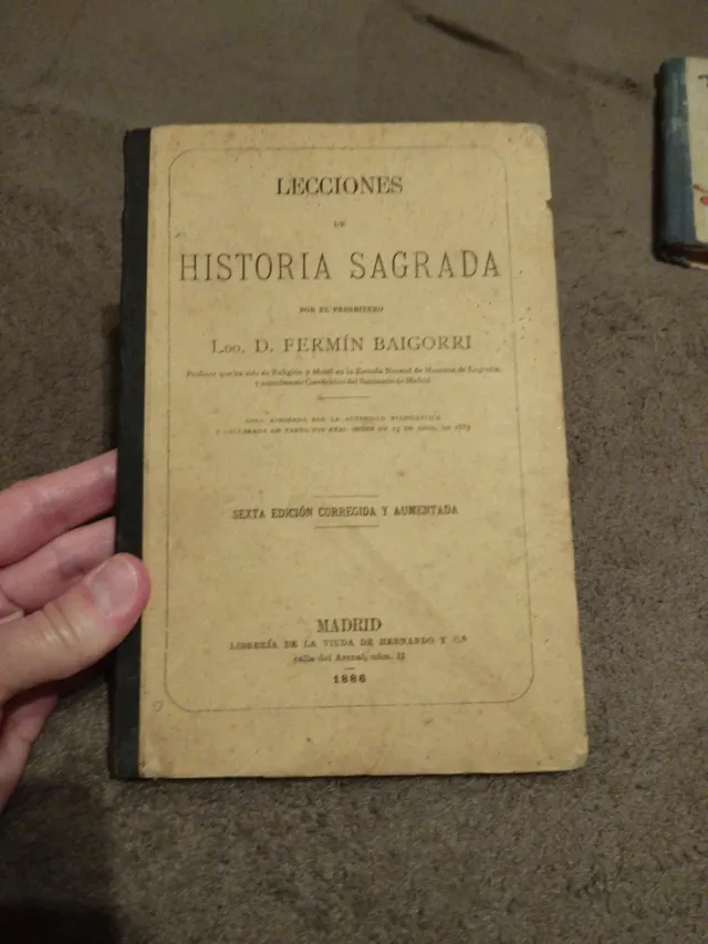 Lecciones de Historia Sagrada 1886