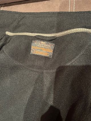 Chaqueta Polar Canda Talla M Negra