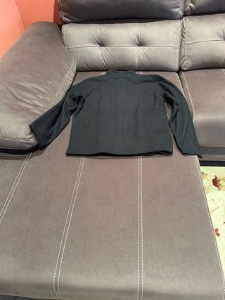 Chaqueta Polar Canda Talla M Negra
