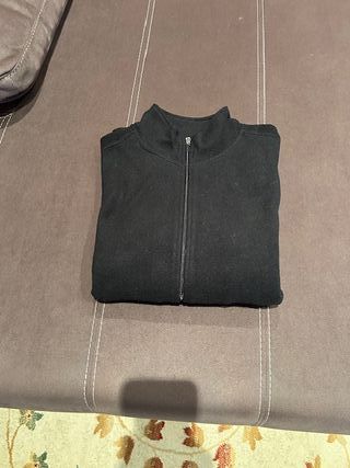 Chaqueta Polar Canda Talla M Negra