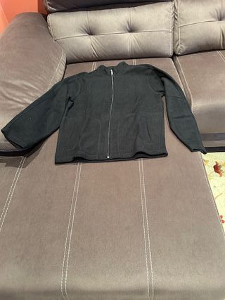 Chaqueta Polar Canda Talla M Negra
