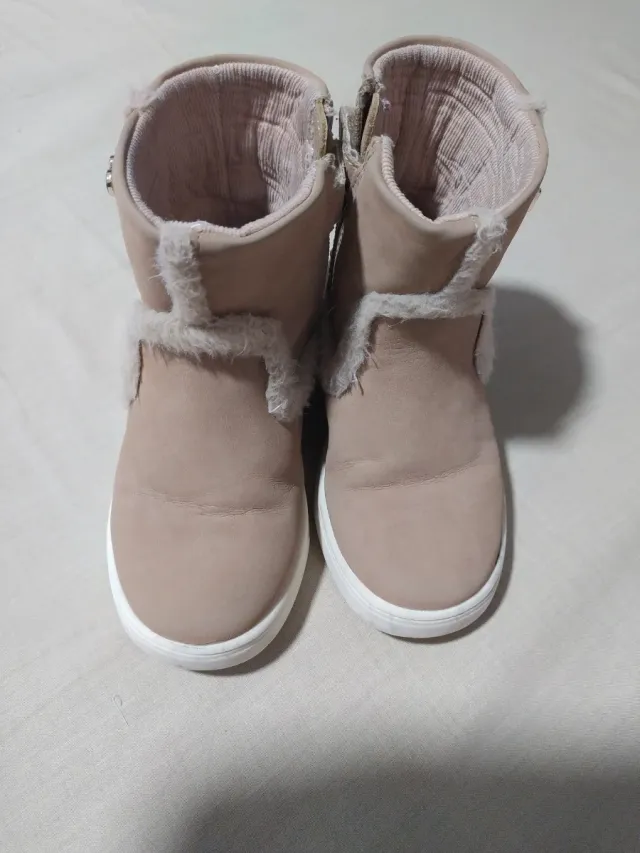 Botines niña beige Mayoral