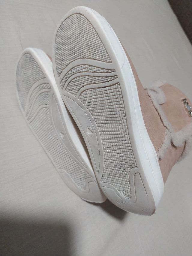 Botines niña beige Mayoral