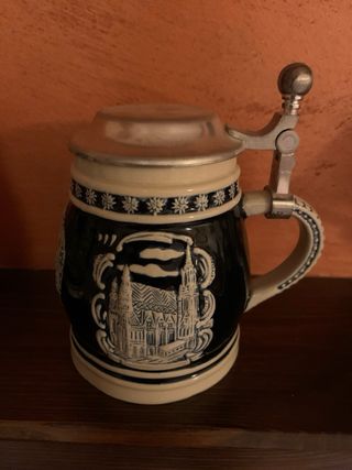 Set 3 Boccali Ceramica Decorati