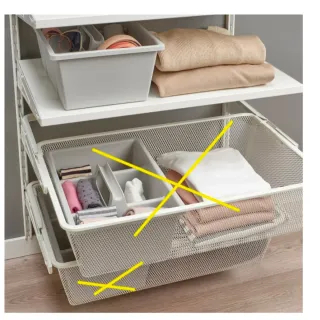 Estantería y perchero pared metal