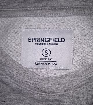Jersey Springfield Gris Talla S